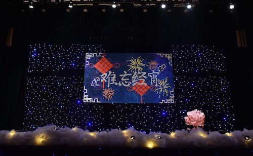 图为晚会现场
